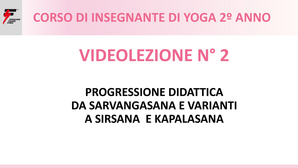 videolezione 2 yoga